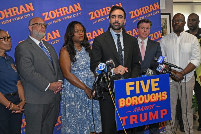 Politics: brooklyn democratic party hacks support of zohran mamdani is