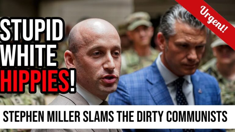 DIRTY COMMUNISTS: Stephen Miller EXPLOSIVE Press Conference at Meeting with National Guard in DC!