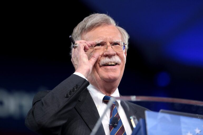 Politics: fbi raids john bolton’s home