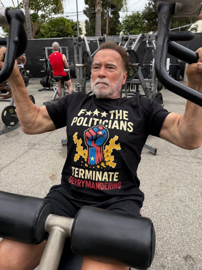 Politics: “getting ready for the gerrymandering battle” – arnold schwarzenegger