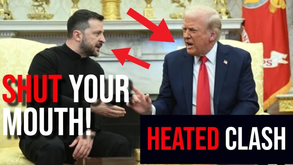 HEATED: Trump's Meeting with Zelenky at Oval Office Goes OFF THE RAILS!