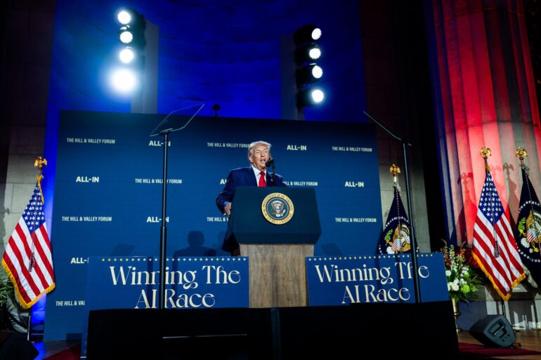 Politics: trump announces where first paycheck is being donated