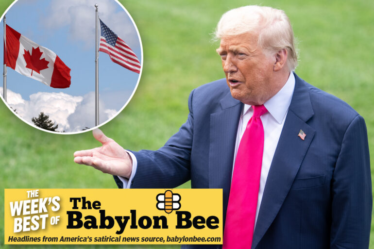 Politics: trump gerrymanders us to include canada