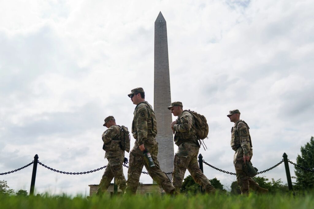 Politics: trump's dc takeover is step 1 — our capital