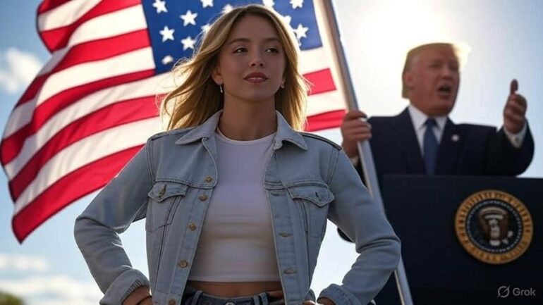 Politics: watch: trump’s bold defense of sydney sweeney’s american eagle
