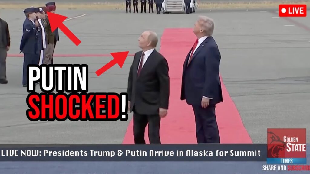 WOW: You Will NOT Believe What Trump did to Putin When he Arrived to Alaskan Summit!