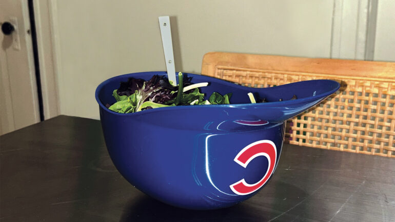 Satire news: novelty nachos helmet works way into regular dishes