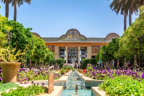 Eram Garden with Qavam House in Shiraz, Iran