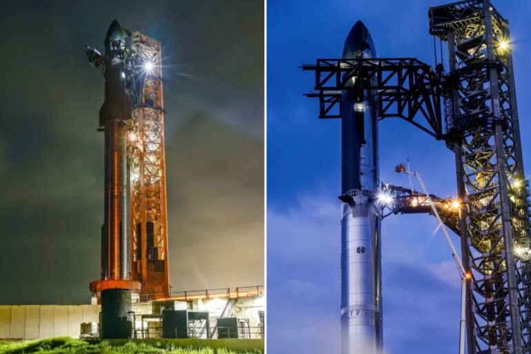 Science & tech: cloudy weather delays spacex starship's latest launch