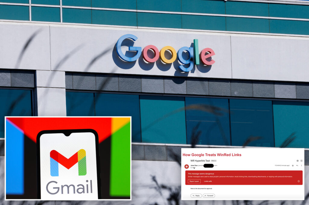 Science & tech: google caught flagging gop fundraiser emails as