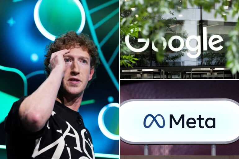 Science & tech: meta and google sign $10 billion cloud