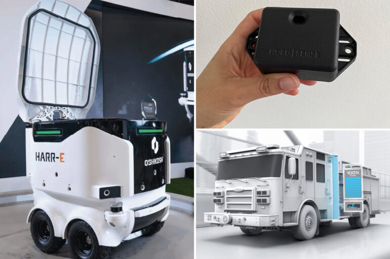 Science & tech: self driving trash cans, noiseless ev garbage trucks