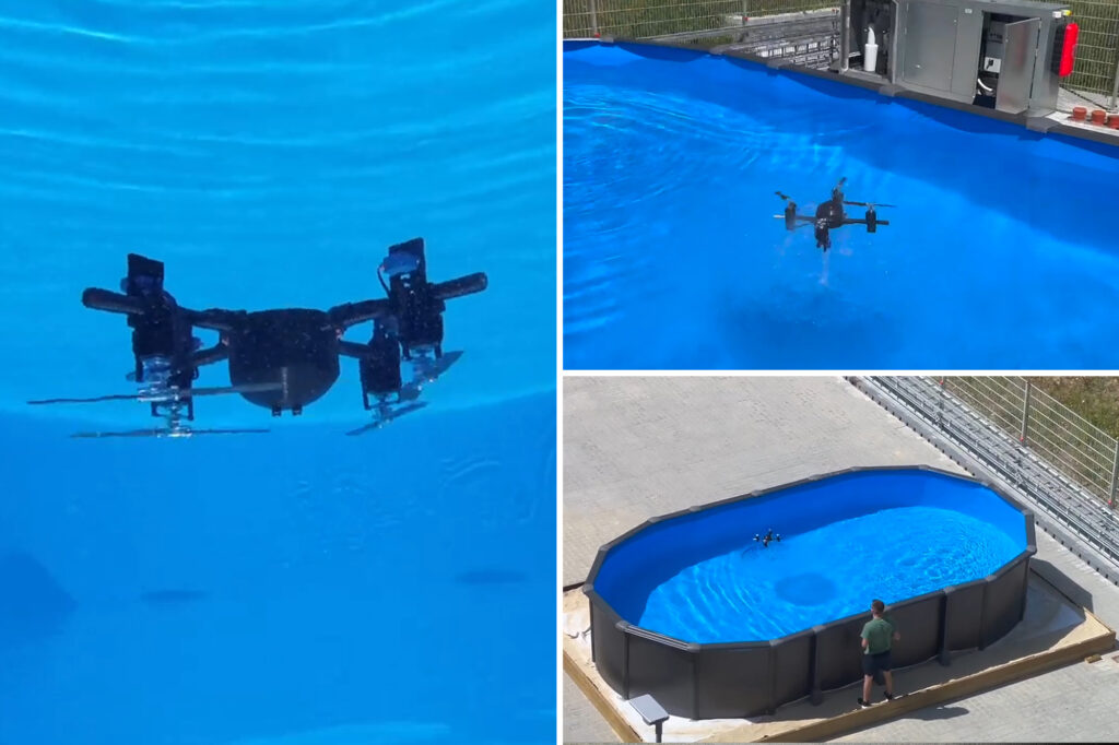 Science & tech: students’ amphibious 3d printed drone goes viral