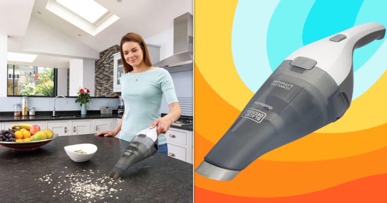 Travel & lifestyle: black & decker’s beloved handheld vacuum is