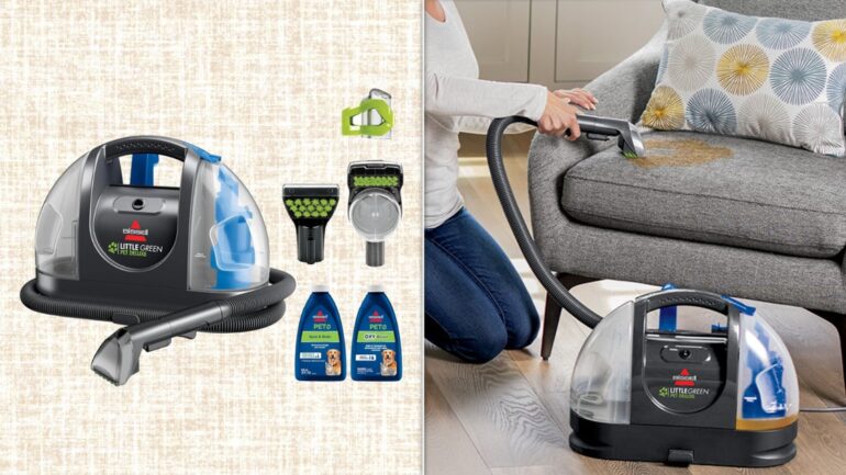 Travel & lifestyle: the bissell little green pet carpet cleaner