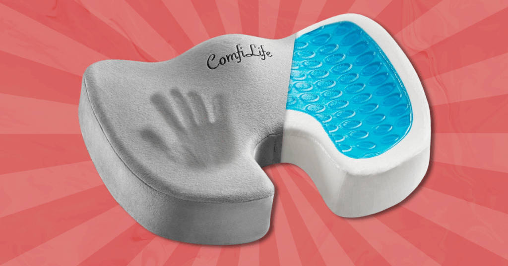 Travel & lifestyle: this highly rated chair cushion helps with