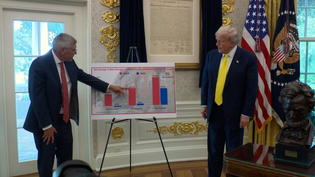 President Trump Makes an Economic Announcement, Aug. 7, 2025