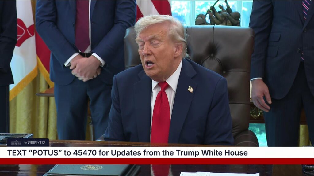 President Trump Signs Executive Orders, Aug. 25, 2025