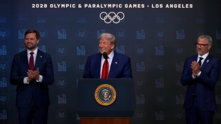 President Trump Signs an Executive Order, Aug. 5, 2025