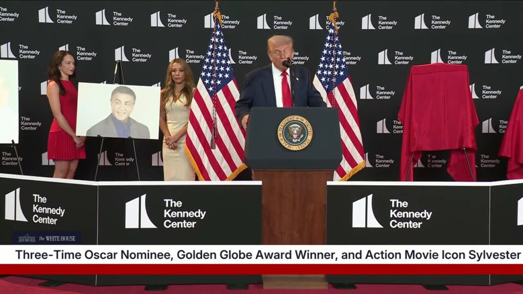 President Trump Visits the Kennedy Center and Makes an Announcement