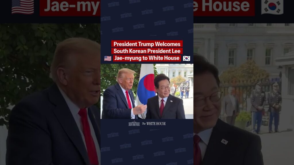 President Trump Welcomes the President of South Korea to the White House