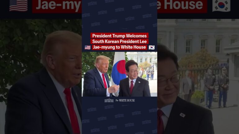 President Trump Welcomes the President of South Korea to the White House
