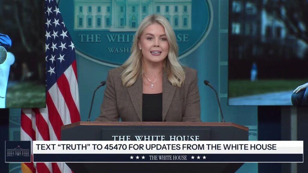 Press Secretary Karoline Leavitt Briefs Members of the Media, Sep. 22, 2025