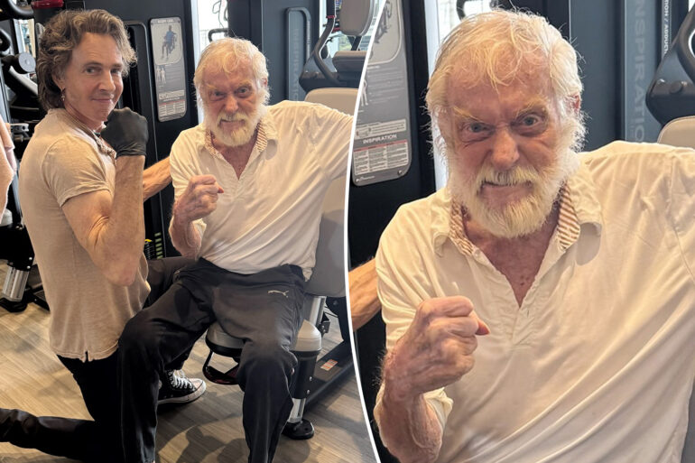 Gossip & rumors: dick van dyke flexes muscles at the