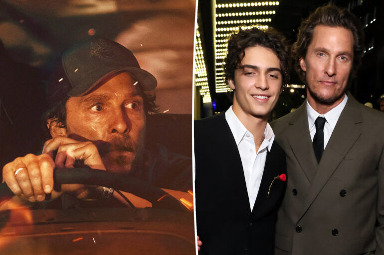 Gossip & rumors: matthew mcconaughey reveals he hid son levi's