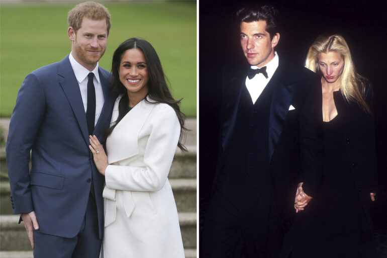 Gossip & rumors: meghan markle compared to carolyn bessette kennedy by