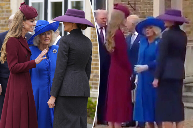 Gossip & rumors: queen camilla ushers kate middleton away from