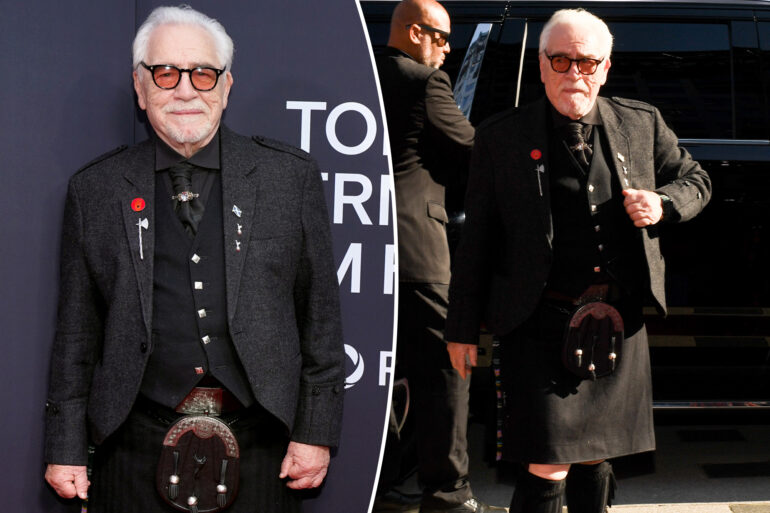 Gossip & rumors: 'succession' star brian cox accidentally flashes tiff
