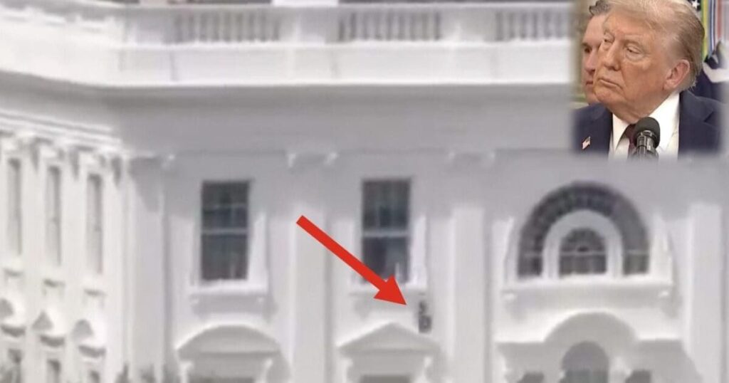 President Trump Addresses Mysterious Black Bag Being Thrown From White House Window * 100PercentFedUp.com * by Anthony