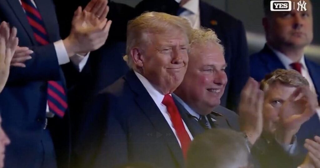 President Trump Announced At Yankee Stadium * 100PercentFedUp.com * by Noah