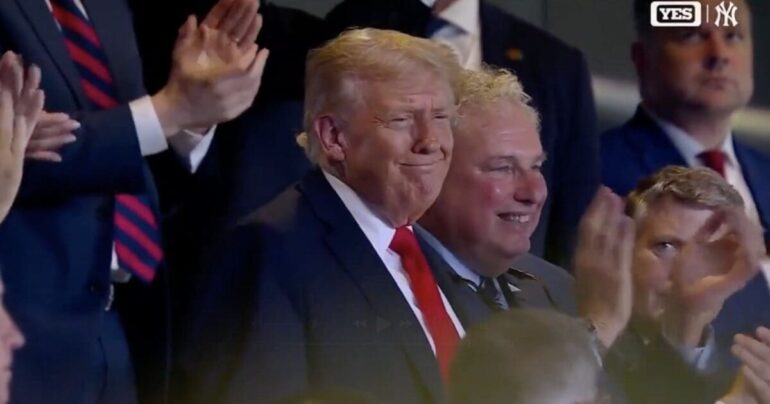 President Trump Announced At Yankee Stadium * 100PercentFedUp.com * by Noah