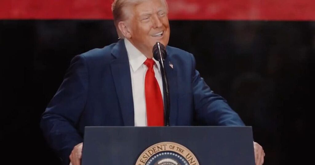 President Trump Cracks Up the Crowd At Charlie Kirk’s Memorial * 100PercentFedUp.com * by Kaley