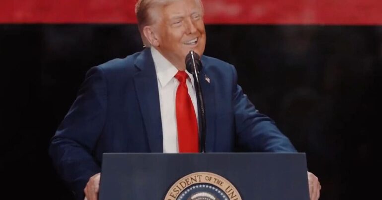 President Trump Cracks Up the Crowd At Charlie Kirk’s Memorial * 100PercentFedUp.com * by Kaley