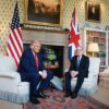 AYLESBURY, ENGLAND - SEPTEMBER 18: U.S. President Donald Trump and British PM Keir Starmer hold a bilateral meeting at Chequers during a state visit on September 18, 2025 in Aylesbury, England. This is the final day of President Trump’s second UK state visit, with the previous one taking place in 2019 during his first presidential term. (Photo by Ian Vogler - WPA Pool/Getty Images)