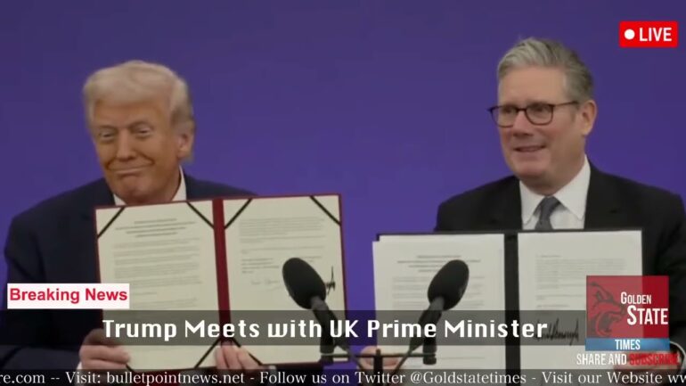 BREAKING: President Trump Signs Historic Business Deal with UK!
