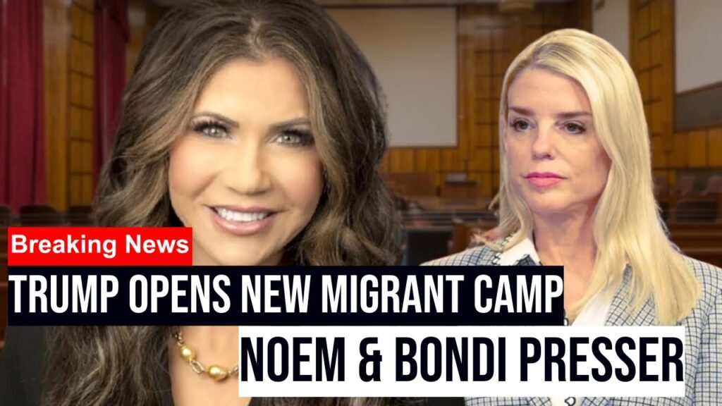 Bondi & Noem FACE OFF with Activist Media Over Louisiana's New Illegal Alien Camp!