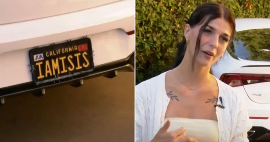 Politics: california woman upset dmv won’t let her keep ‘iamisis’