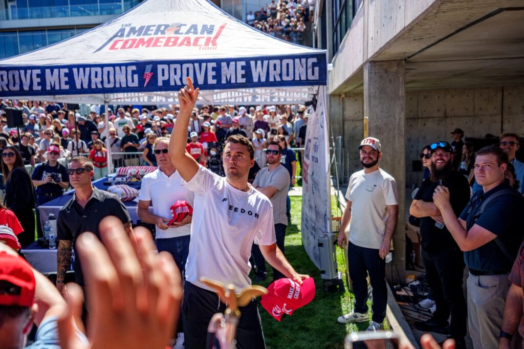 Politics: charlie kirk built his career with words and courage