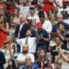 - SEPTEMBER 21: Attendees await the start of the memorial service for political activist Charlie Kirk at State Farm Stadium on September 21, 2025 in Glendale, Arizona.