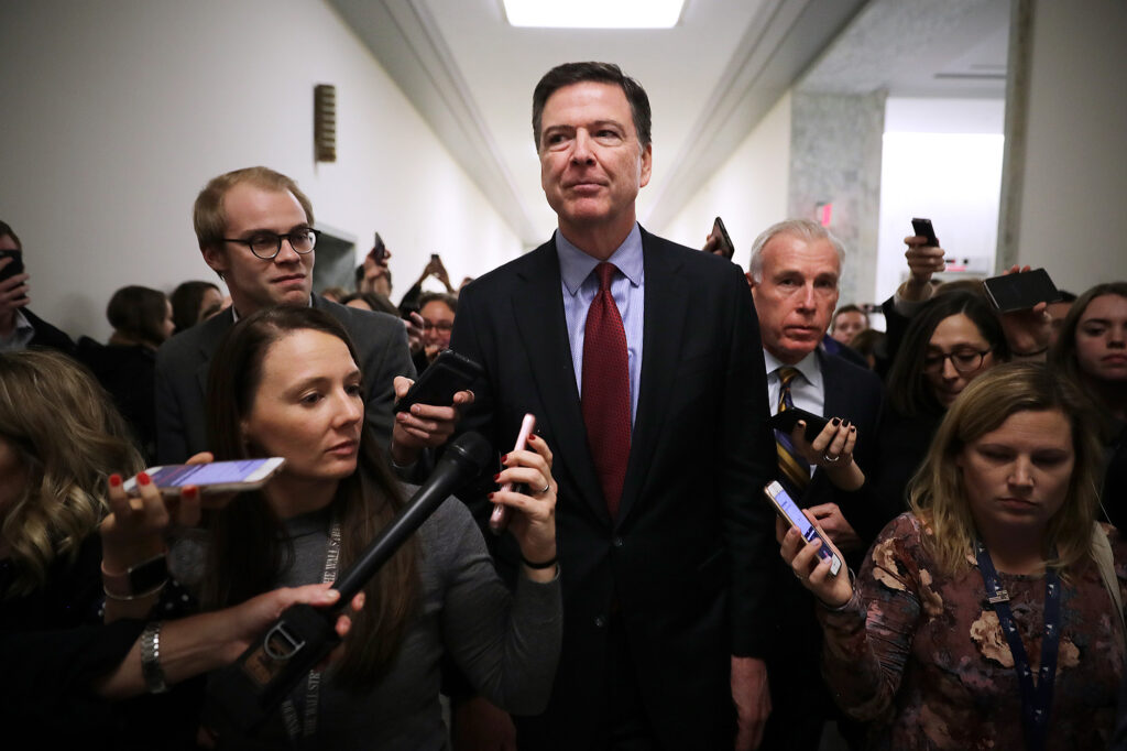 Politics: comey indictment is the beginning of holding corrupt officials