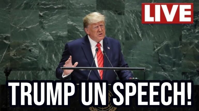 FULL: President Trump CAUSES PANIC AT UN National Assembly 2025!