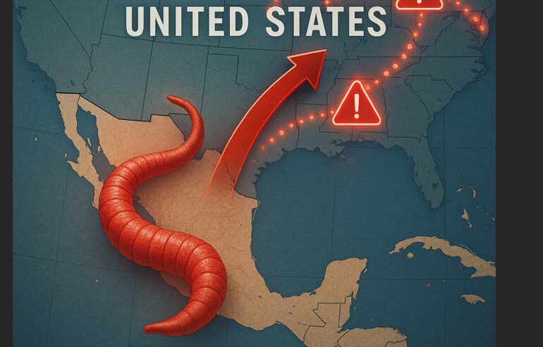 Politics: first human case of flesh easting parasite confirmed – how