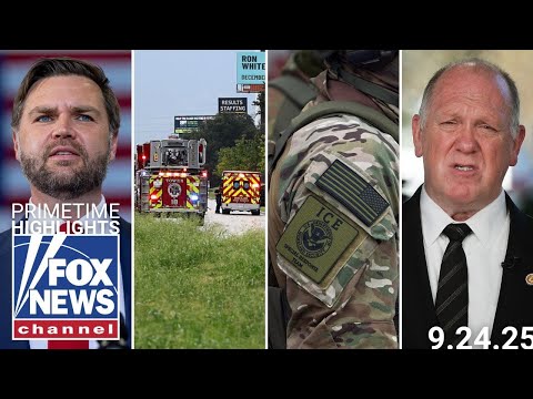 Politics: fox news highlights – september 24th, 2025 – ussa
