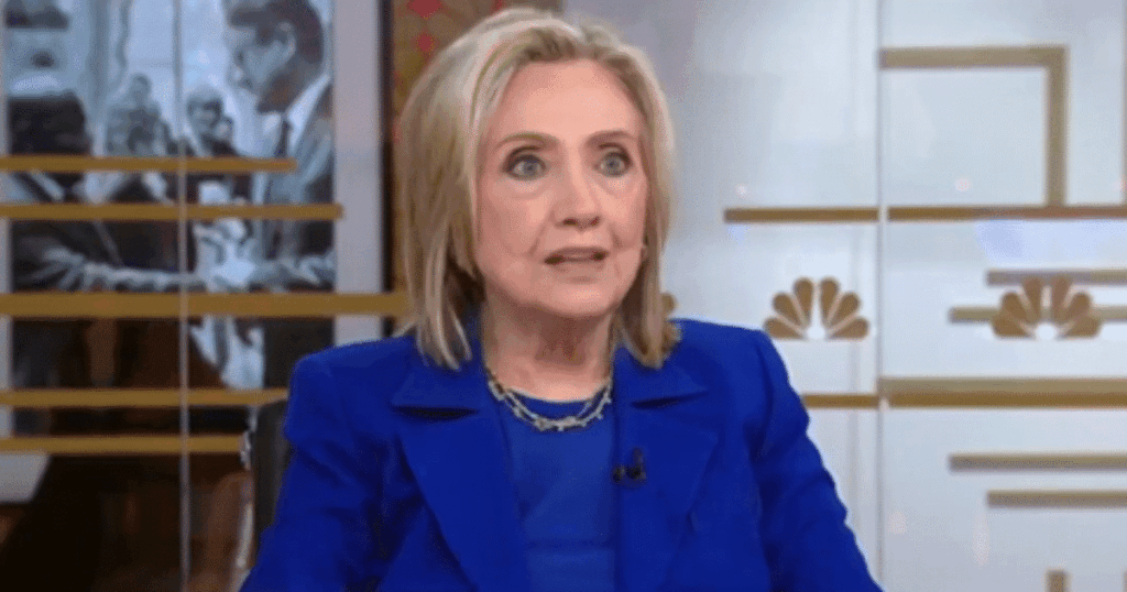 Politics: hillary warns we’re turning back to a world dominated