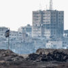 Politics: israel bombs another gaza city high rise as palestinians flee