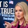 Karoline Leavitt CLASHES with Reporters in Major Showdown Over New Report...